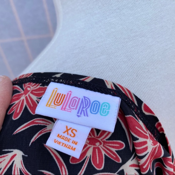 Lularoe Joy long vest duster open cardigan size XS - Picture 7 of 8